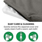 Furhaven Water-Resistant Orthopedic Dog Bed - Stone Gray