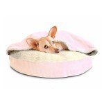 Furhaven 26" Round Orthopedic Dog Bed - Blue