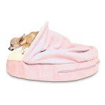 Furhaven 26" Round Orthopedic Dog Bed - Blue