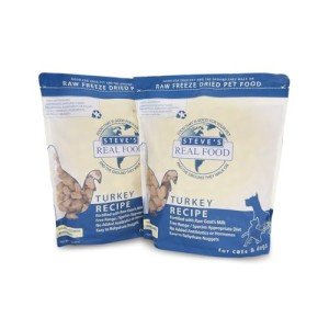 Steve's Real Food Freeze-Dried Turkey Dog Food - 2-Pack