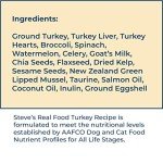 Steve's Real Food Freeze-Dried Turkey Dog Food - 2-Pack
