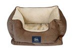 Serta Cuddler Pet Bed, Mocha, Mini
