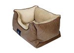 Serta Cuddler Pet Bed, Mocha, Mini