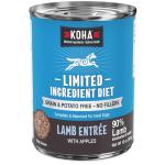 KOHA Limited Ingredient Diet Lamb Entrée for Dogs - Grain Free Wet Dog Food with No Fillers - Canned Dog Food Sensitive Stomach - 13 oz Pack of 12