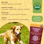 A Better Treat – Freeze Dried Organic Purple Sweet Potato Dog and Cat Treats, Organic, Single Ingredient | Natural, Healthy, Diabetic Friendly | Made in The USA