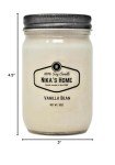Nika's Home Non-Toxic Vanilla Bean Soy Candle
