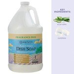 Plant-Based Dish Soap Refill - Fragrance-Free, Safe