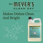 MRS. MEYER'S Non-Toxic Basil Dish Soap Refill