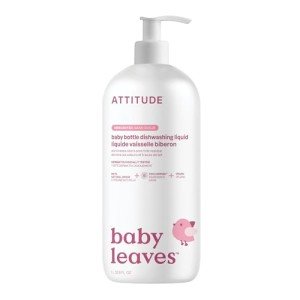 ATTITUDE Baby Dish Soap - EWG Verified, Unscented
