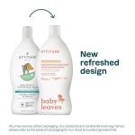 ATTITUDE Baby Dish Soap - EWG Verified, Vegan 23.7 Fl Oz