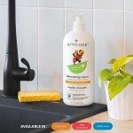 ATTITUDE EWG Verified Citrus Dish Soap, 33.8 Fl Oz