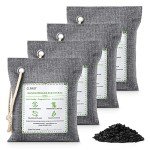 Bamboo Charcoal Air Purifying Bags - Large 4-Pack