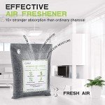 Bamboo Charcoal Air Purifying Bags - Large 4-Pack