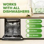 Non-Toxic Dishwasher Cleaner Tablets - 12 Count