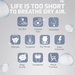 PureGuardian Ultrasonic Cool Mist Humidifier - 70 Hrs