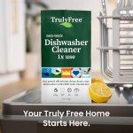 Natural Dishwasher Cleaner for Families - 4 oz
