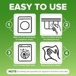 Non-Toxic Dishwasher Cleaner Tablets - 12 Count