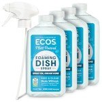 Non-Toxic Foaming Dish Soap for Families - 4 Pack