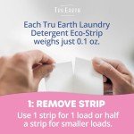 Tru Earth Hypoallergenic Baby Laundry Detergent Sheets