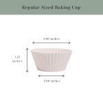 Non-Toxic Silicone Baking Cups, 24 Pack