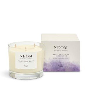 NEOM Lavender & Basil 3-Wick Candle