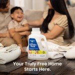 Gentle Plant-Based Laundry Detergent for Baby Clothes
