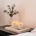 NEOM Lavender & Basil 3-Wick Candle