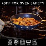 Non-Toxic 8" Frying Pan with Lid