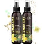 Lemon Zest Non-Toxic Air Freshener Spray - 2PK