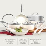 12-Piece Non-Toxic Ceramic Cookware Set