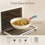 12-Piece Non-Toxic Ceramic Cookware Set