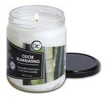 Non-Toxic Bamboo Odor Eliminating Candle - 80 Hour Burn