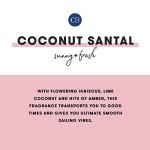 Capri Blue Non-Toxic Soy Wax Candle - Coconut Santal