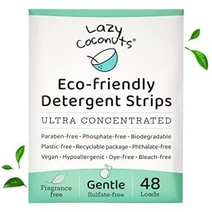 Gentle Laundry Detergent Sheets for Sensitive Skin