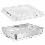 Non-Toxic Baking Pan Set with Lid - 2 Pack