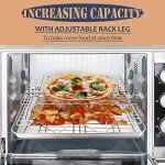 Non-Toxic Stainless Steel 5-Tier Cooling Rack