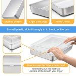 Non-Toxic Baking Pan Set with Lid - 2 Pack