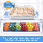 Non-Toxic Baking Pan Set with Lid - 2 Pack