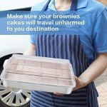 Non-Toxic Baking Pan Set with Lid - 2 Pack