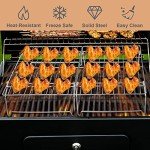 Non-Toxic Stainless Steel 5-Tier Cooling Rack