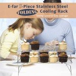 Non-Toxic Stainless Steel 5-Tier Cooling Rack