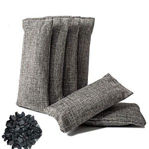 Natural Bamboo Charcoal Air Purifying Bags - 12 Pack