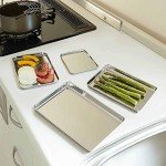 Non-Toxic Stainless Steel Baking Sheet Set of 4