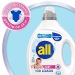 Gentle Baby Laundry Detergent, Hypoallergenic, 75oz