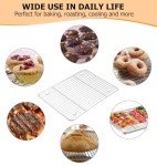 Non-Toxic Stainless Steel Baking Sheet Set