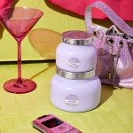 Non-Toxic Volcano Scented Candle in Lavender Jar