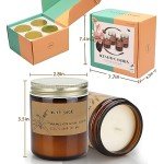Non-Toxic Aromatherapy Candle Gift Set for Relaxation