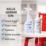 Non-Toxic Toy Disinfectant Spray - 16 oz Duo