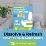 Nature Clean Non-Toxic Toilet Cleaner Strips - 36 Count
