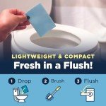 Nature Clean Non-Toxic Toilet Cleaner Strips - 36 Count
